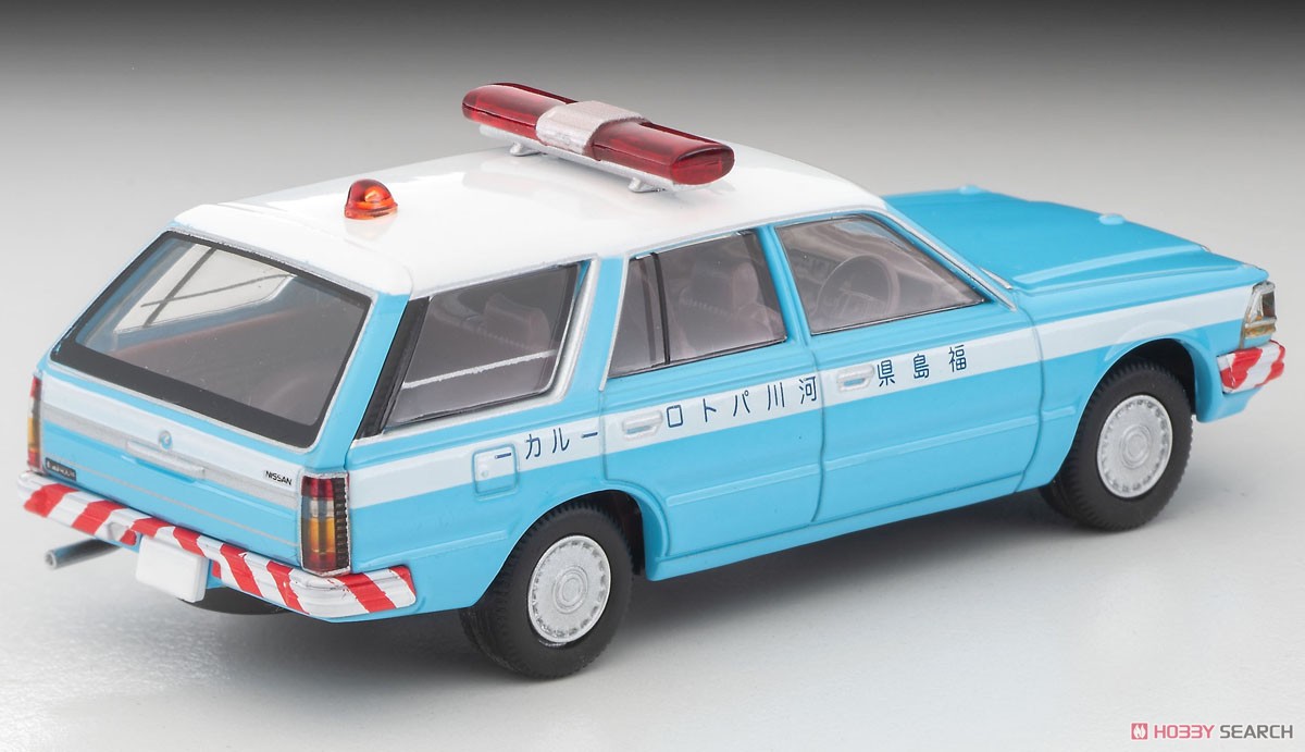 Tomytec TLV-N332a Nissan Gloria Van River Patrol Car (Diecast Car) image 3