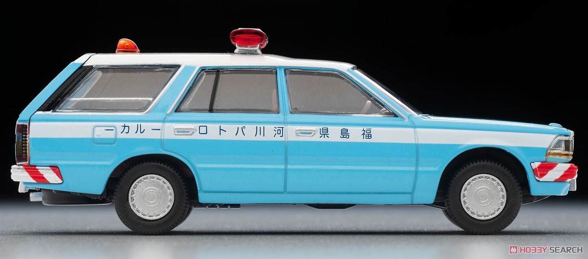 Tomytec TLV-N332a Nissan Gloria Van River Patrol Car (Diecast Car) image 5