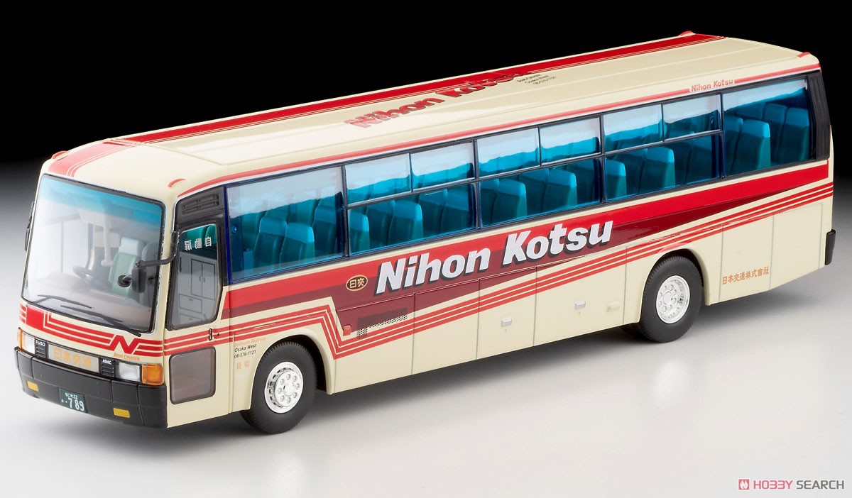 Tomytec TLV-N300c Mitsubishi Fuso Aero Bus (Nihon Kotsu) (Diecast Car) gambar 2