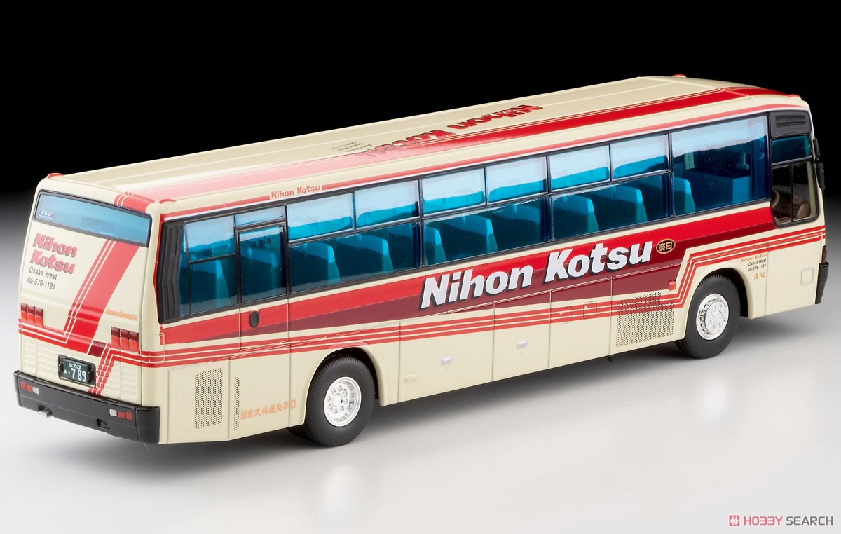 Tomytec TLV-N300c Mitsubishi Fuso Aero Bus (Nihon Kotsu) (Diecast Car) gambar 3