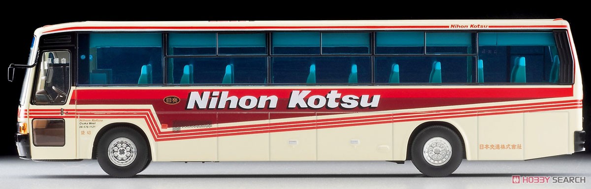 Tomytec TLV-N300c Mitsubishi Fuso Aero Bus (Nihon Kotsu) (Diecast Car) gambar 4