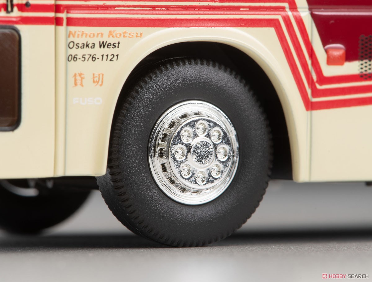 Tomytec TLV-N300c Mitsubishi Fuso Aero Bus (Nihon Kotsu) (Diecast Car) gambar 8