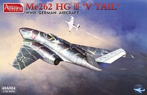 Amusing Hobby WWII German Aircraft Me262 HGIII `V Tail` (Plastic model)