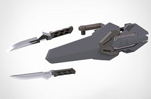 Kotobukiya Weapon Unit 55 Composite Plate Unit 01 Gray Ver. (Plastic model)