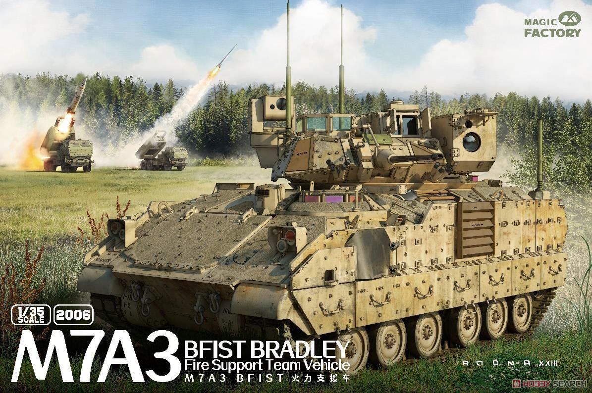 Magic Factory M7A3 BFIST Bradley Fire Support Team Vehicle (Plastic model) hình ảnh 2