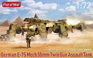 Rocket Models German E-75 Mech 55mm Twin Gun Assault Tank imagen 1