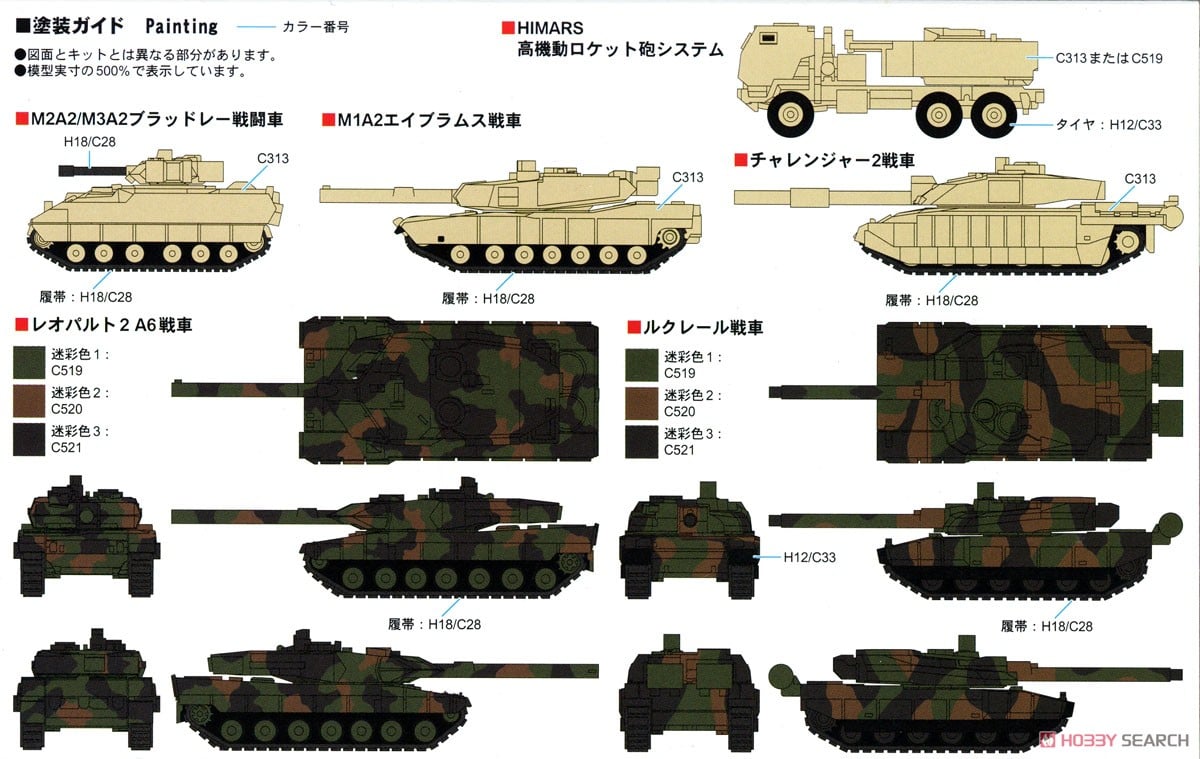 Pit-Road World`s Current Tank Set 1 รูปภาพ 7