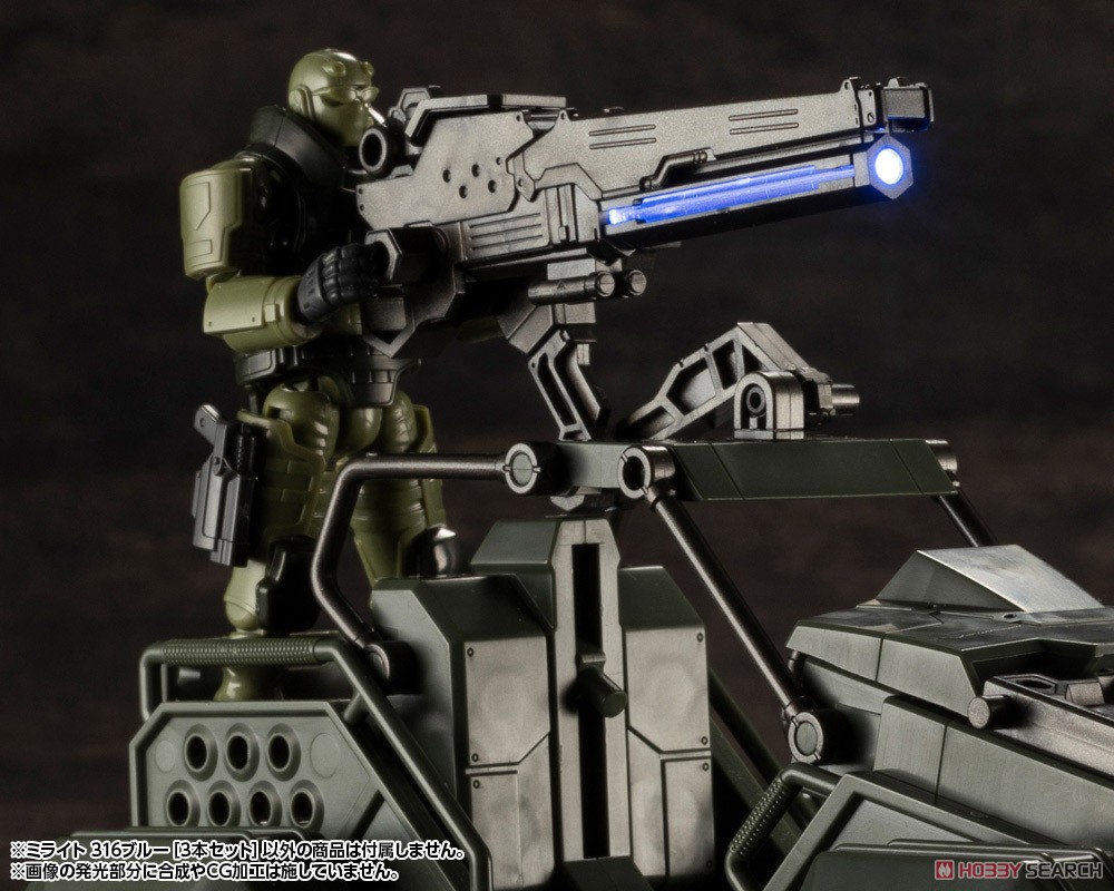 Kotobukiya Miraito 316 Blue [Set of 3] (Display) imagen 7