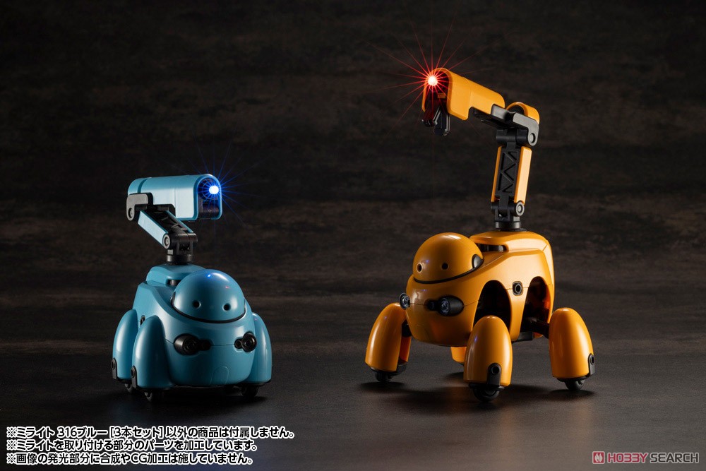 Kotobukiya Miraito 316 Blue [Set of 3] (Display) imagen 8