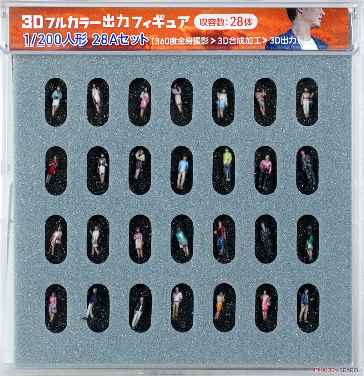 TTC (Takeda Mokei) 3D Full Color Output Figure 1/200 28A Set (28 Pieces) (Model Train) image 3