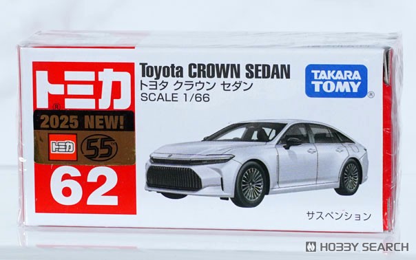 Tomy (TakaraTomy) No.62 Toyota Crown Sedan (Box) (Tomica) gambar 6