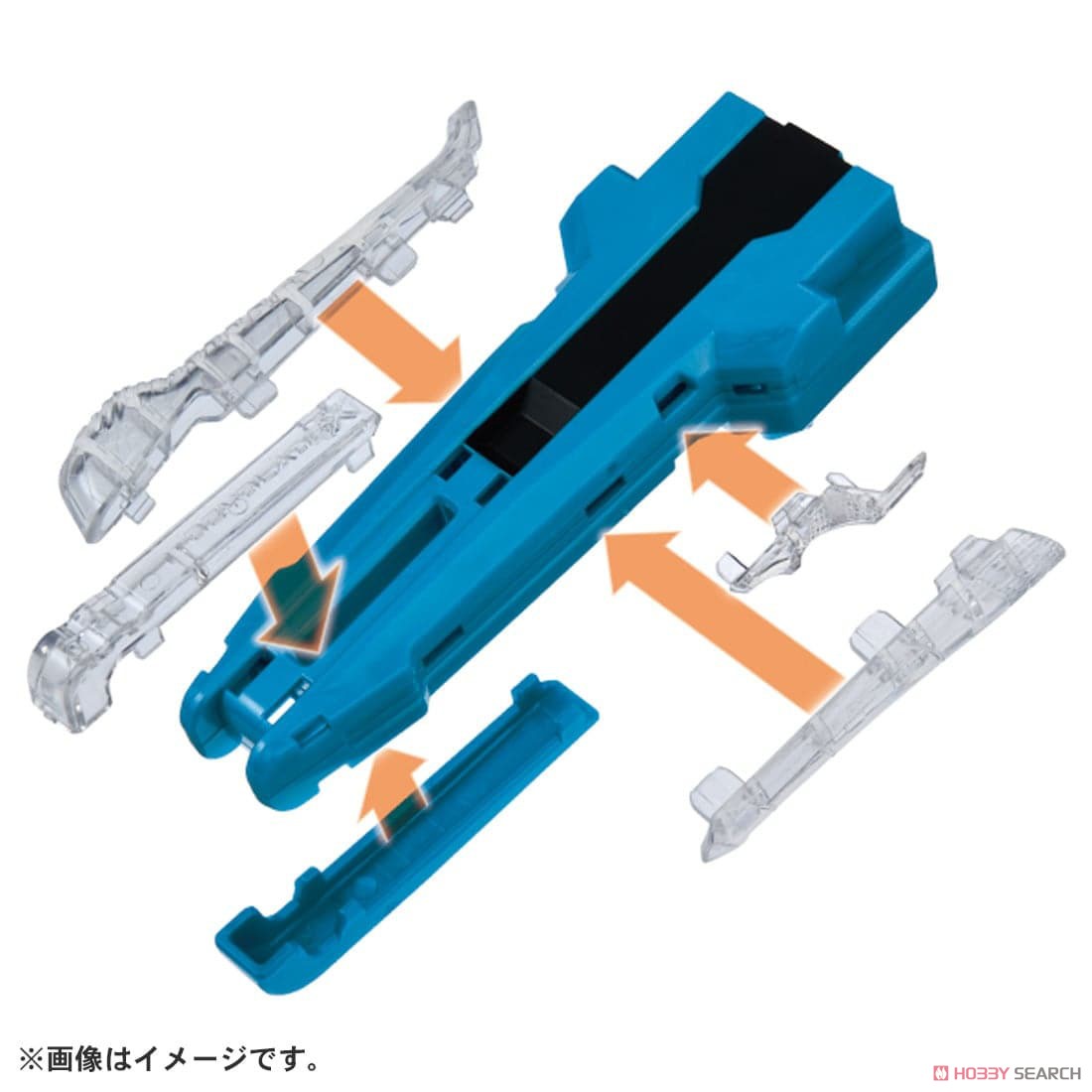 Tomy (TakaraTomy) Beyblade X BX-42 Rubber custom grip Blue Ver. (Active Toy) imagen 3