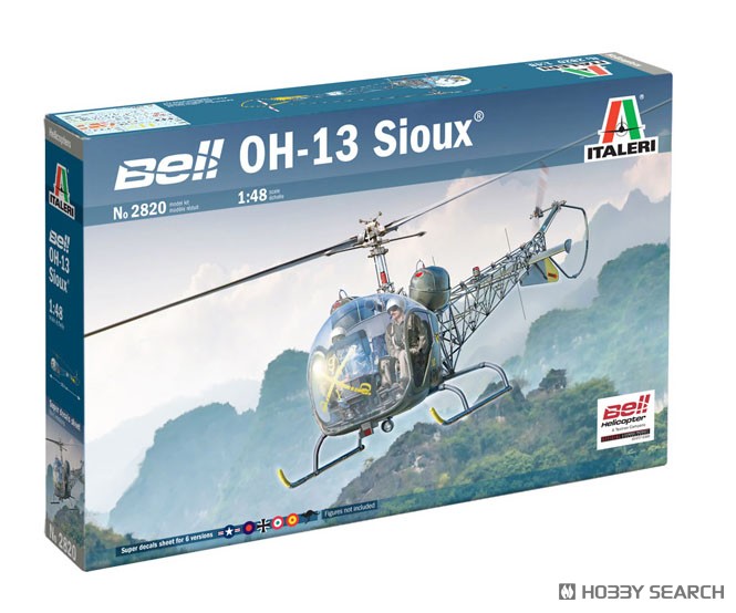 Italeri OH-13 Sioux (Plastic model) imagen 2