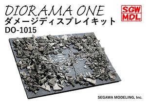 SGWMDL (Segawa Modeling) Diorama One Damage Display Kit (Diorama Kit) (Model Train)