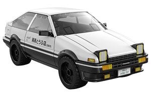 Doyusha [Initial D] Real body kit Takumi Fujiwara AE86 Trueno (Block Toy)