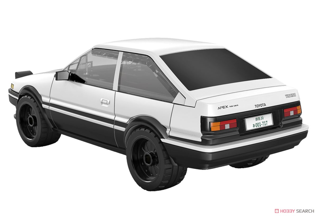 Doyusha [Initial D] Real body kit Takumi Fujiwara AE86 Trueno (Block Toy) image 3
