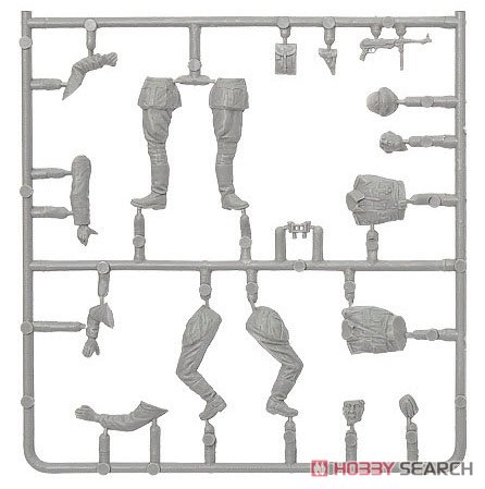 Mini Art German Officers &amp; Drivers (Set of 4) (Plastic model) gambar 3