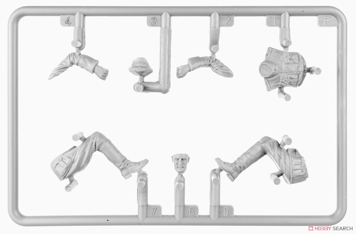 Mini Art German Officers &amp; Drivers (Set of 4) (Plastic model) gambar 7