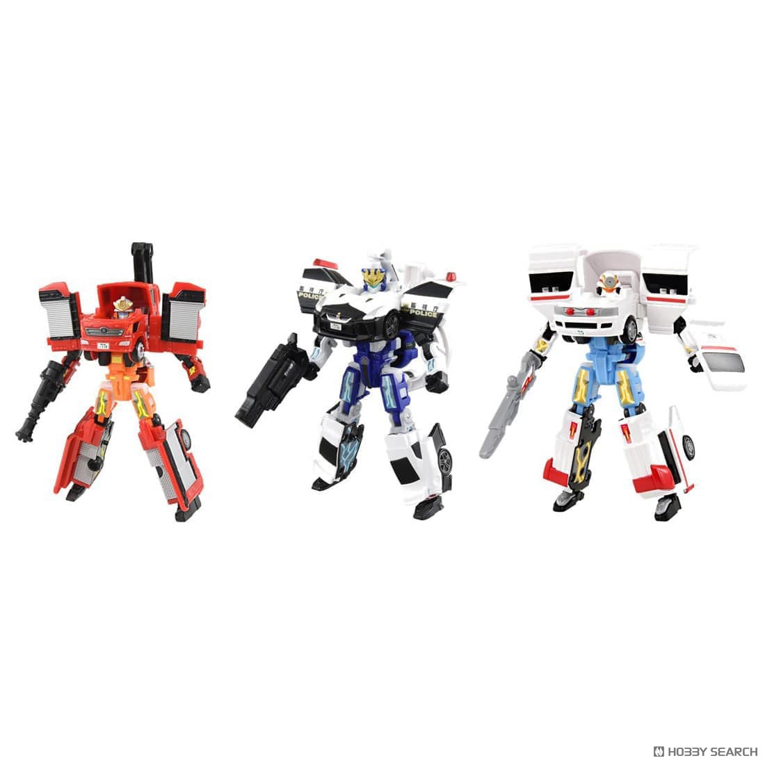 Tomy (TakaraTomy) Tomica Joblabor TJBDX Police Fire Rescue DX Set (Tomica) Bild 2