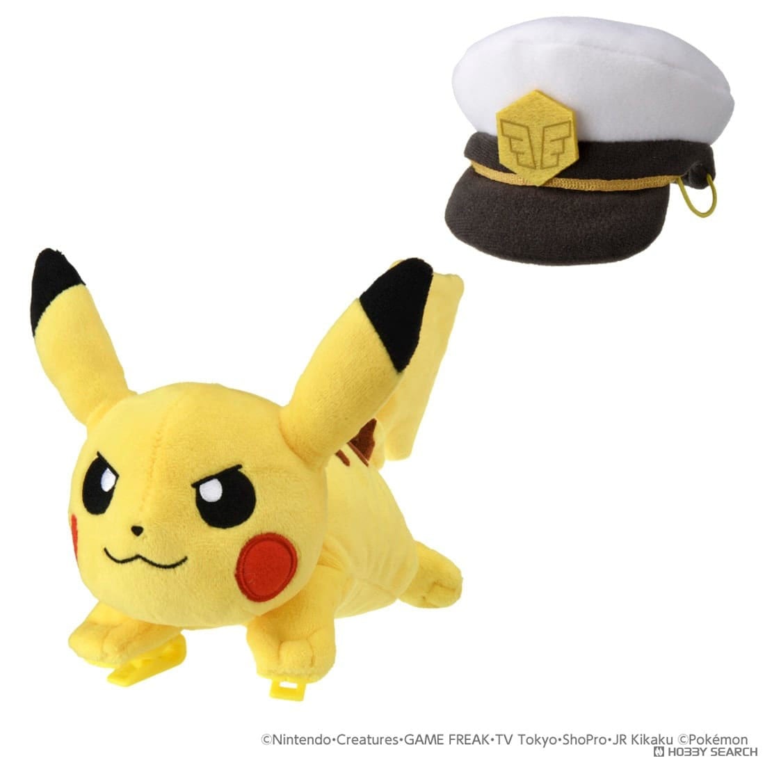 Tomy (TakaraTomy) Pokemon Plush Captain Pikachu รูปภาพ 5