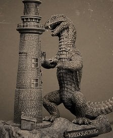 X-Plus 1/72 레이 해리하우젠 리도사우루스 플라스틱 모델 키트 (프라모델) 이미지 1