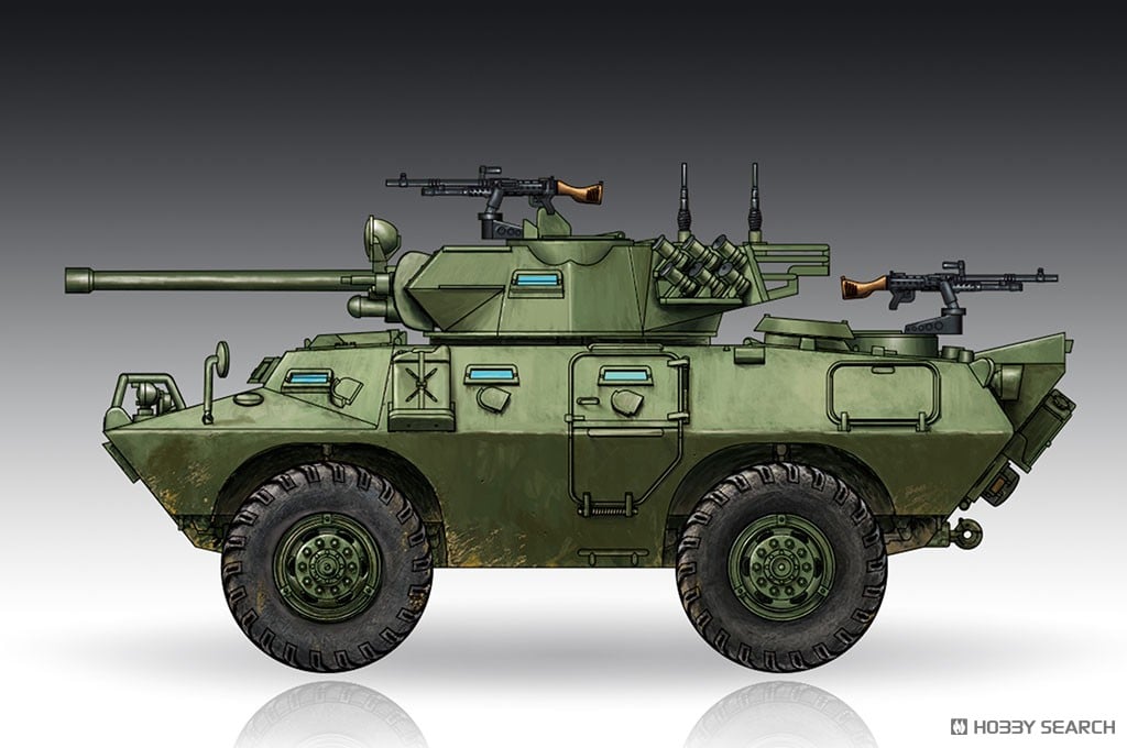 Trumpeter LAV-150 APC 90mm Mecar Gun 图片 7