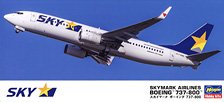 Hasegawa Skymark Airlines Boeing 737-800 (Plastic model)