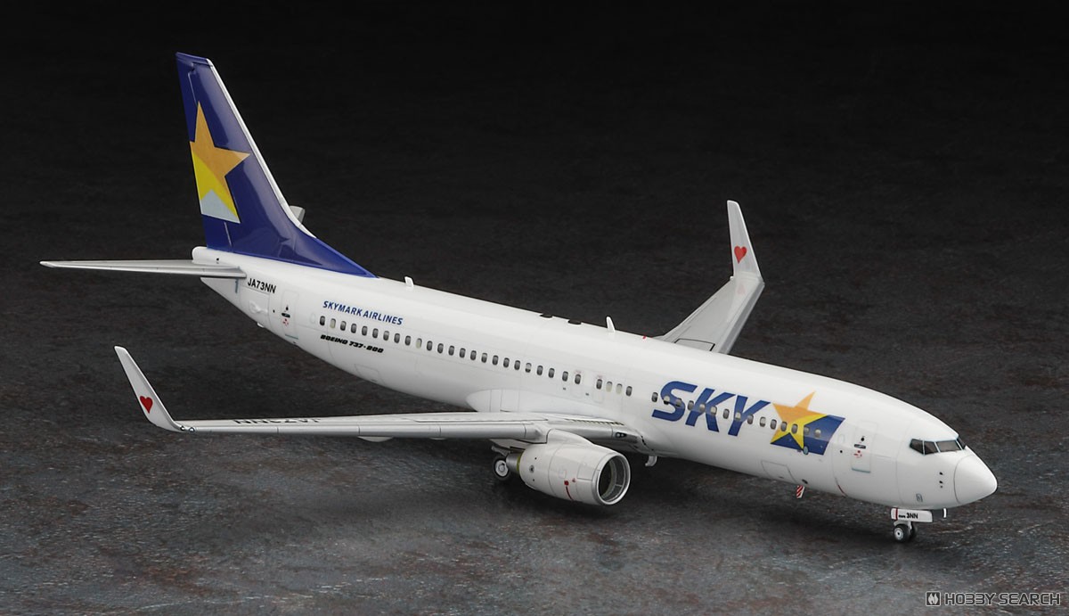 Hasegawa Skymark Airlines Boeing 737-800 (Plastic model) gambar 3