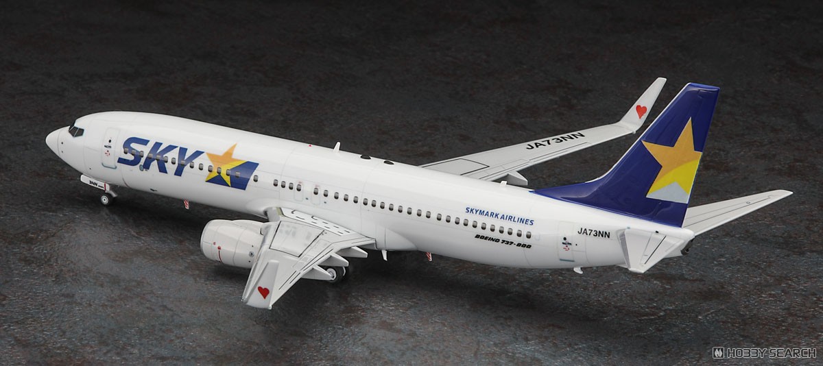 Hasegawa Skymark Airlines Boeing 737-800 (Plastic model) gambar 4