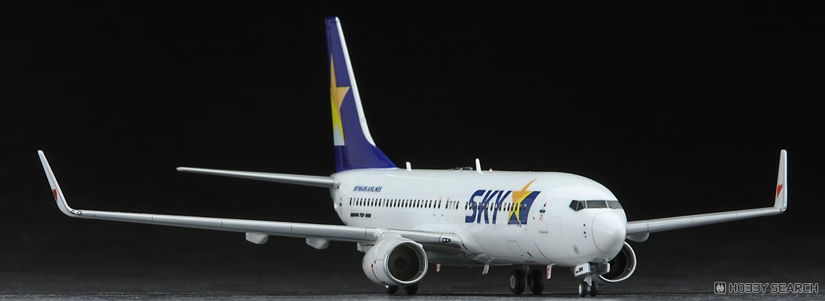 Hasegawa Skymark Airlines Boeing 737-800 (Plastic model) gambar 5