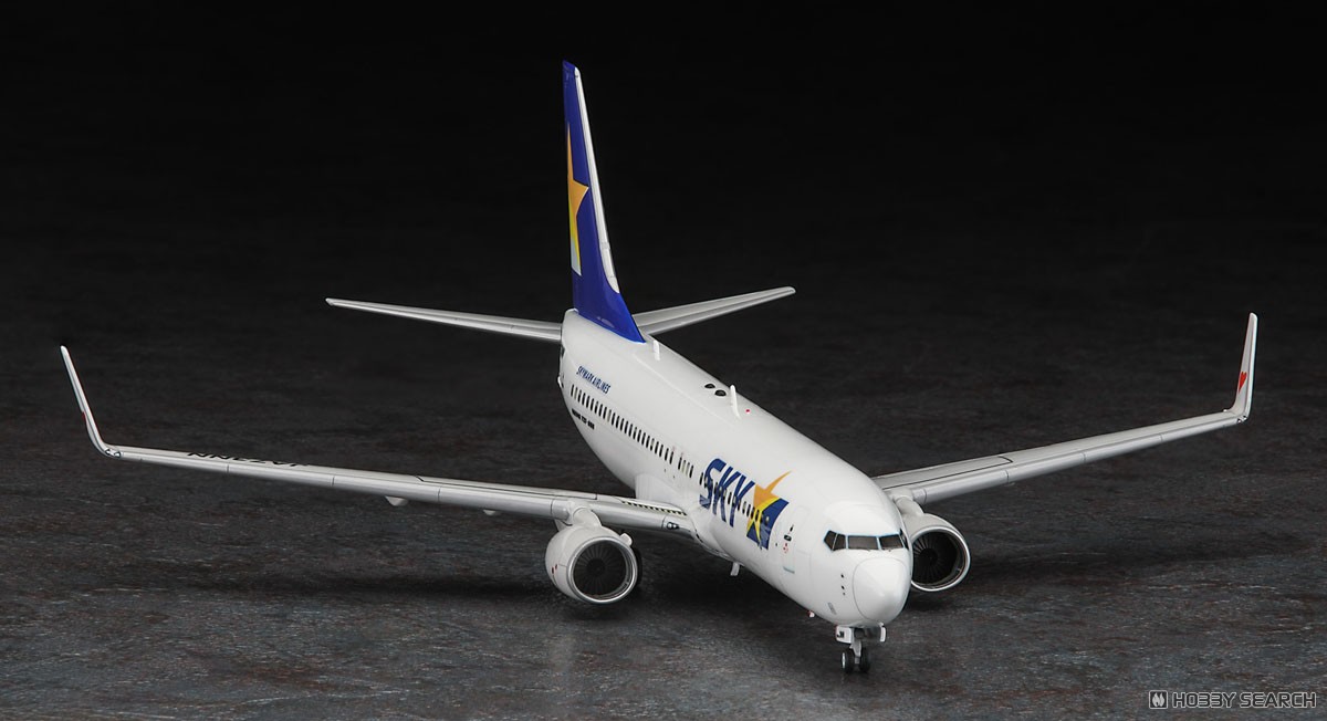 Hasegawa Skymark Airlines Boeing 737-800 (Plastic model) gambar 7