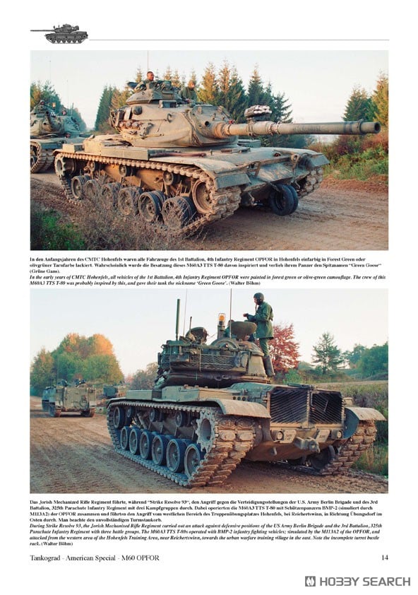M60 OPFOR:M60 OPFOR:U.S.M60 MBTs in the `T-80 Aggressor` Role for Opposing Forces Training US Kampfpanzer M60 als `T-80 Aggressor` in der Feinddarstellung 圖片 3