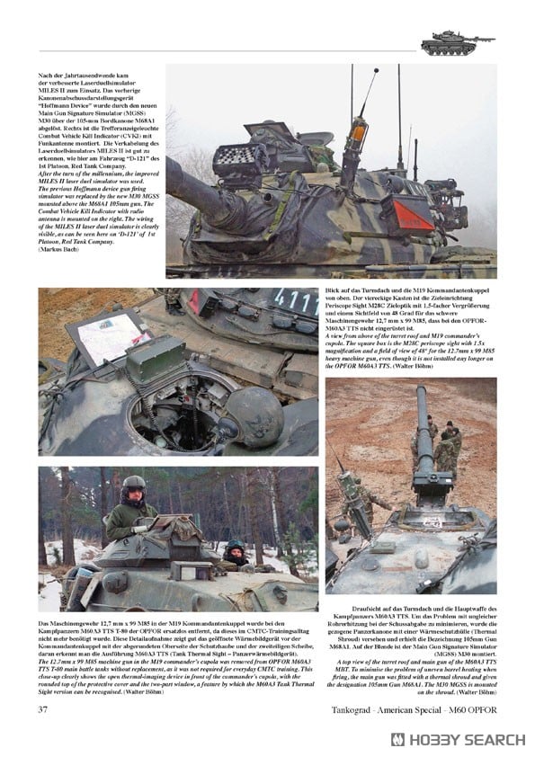 M60 OPFOR:M60 OPFOR:U.S.M60 MBTs in the `T-80 Aggressor` Role for Opposing Forces Training US Kampfpanzer M60 als `T-80 Aggressor` in der Feinddarstellung 圖片 6