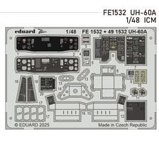 Eduard UH-60A Zoom Etched Parts (for ICM) (Plastic model) รูปภาพ 1