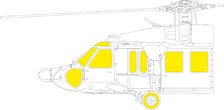 Eduard UH-60A T Face MASK (for ICM) (Plastic model)