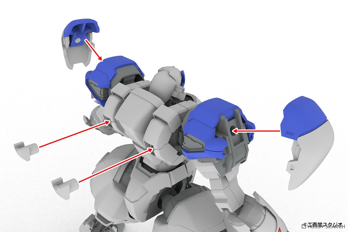 Plum 1/48 X-4S(PDW-S810) PLD (Plastic model) 图片 6