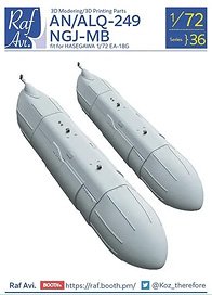 Model Art AN/ALQ-249 NGJ-MB (Set of 2) (Plastic model)