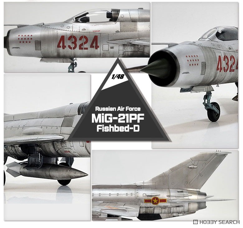 Academy Mig-21PF Fishbed D (Plastic model) image 6