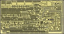 Pit-Road Genuine Upgrade Parts Set for JMSDF Escort Ship DDH-184 Kaga (Plastic model)