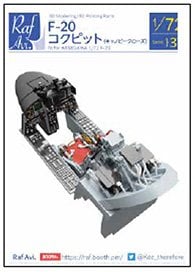 Model Art F-20 Cockpit (Canopy Closed) for Hasegawa (Plastic model)