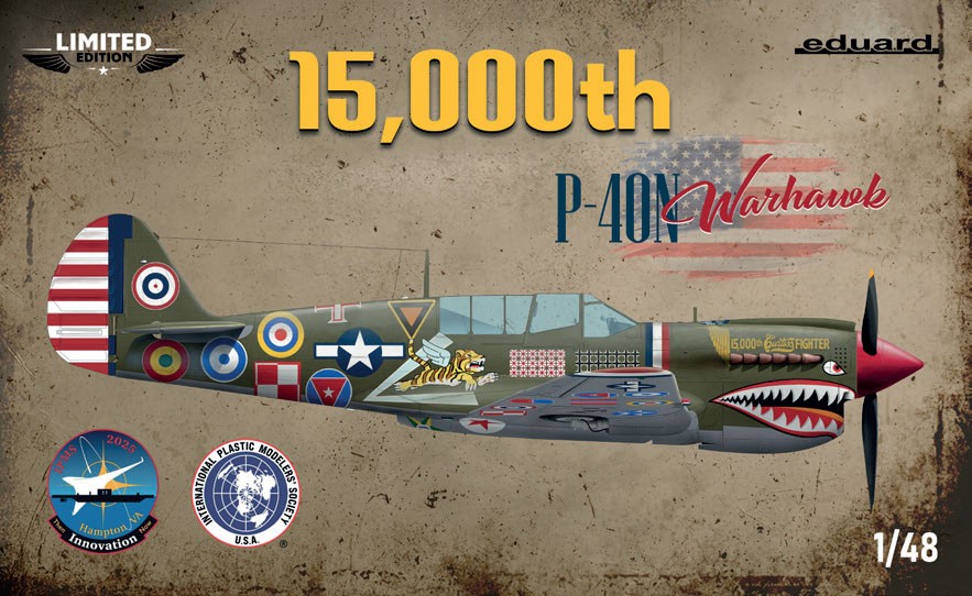 Eduard P-40N 워호크 15,000번째 기념 도장 한정판 (프라모델) 이미지 2