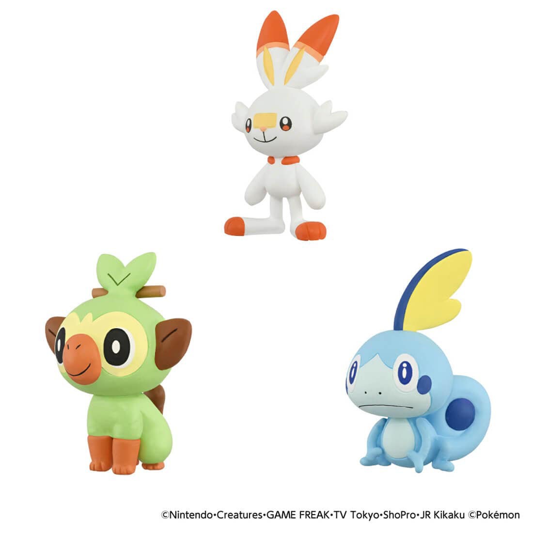 Tomy (TakaraTomy) Pokemon 30th Anniversary Monster Collection Set of 3 for the Journey Galar (Character Toy) รูปภาพ 2