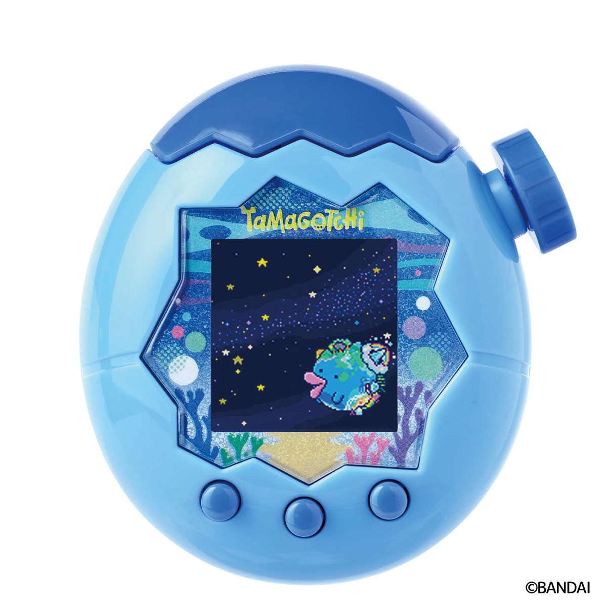 Bandai Tamagotchi Paradise - Blue Water (Electronic Toy) gambar 2