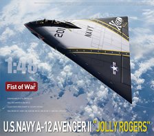 Rocket Models U.S.NAVY A-12 Avenger II `Jolly Rogers` (Plastic model)