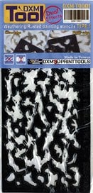 DXM Decals Weathering/Rusted painting stencil type 1(Dual effects) (Plastic model) image 1