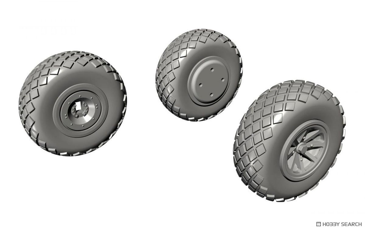 CMK P-40 Wheels Diamond Tread (for Special Hobby) (Plastic model) hình ảnh 2