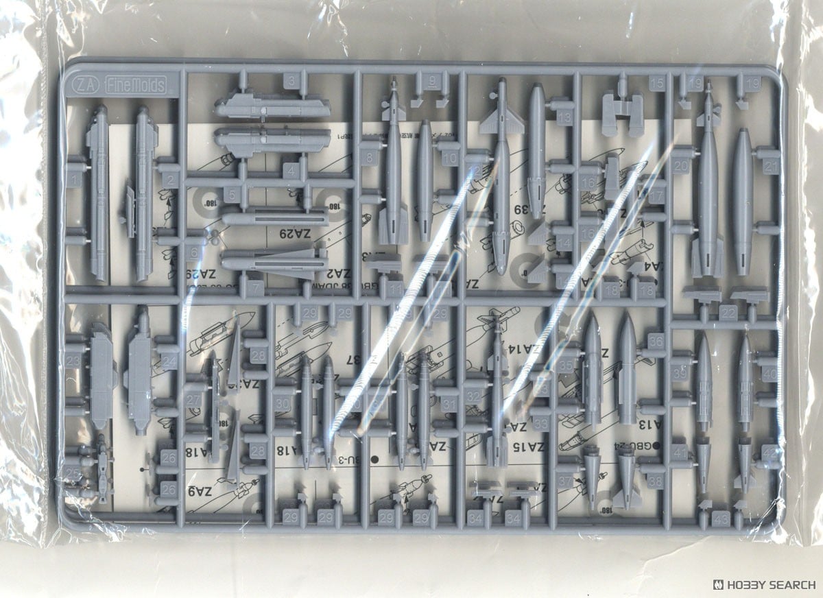 Fine Molds U.S.Army Aircraft Bomb Set 2 hình ảnh 7