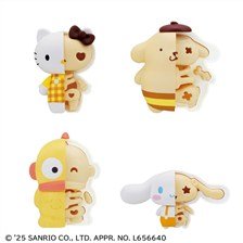 MegaHouse Kaitai Puzzle Fantasy Sanrio Characters Honey Candy Mix (Set of 4) (Puzzle) 图片 1