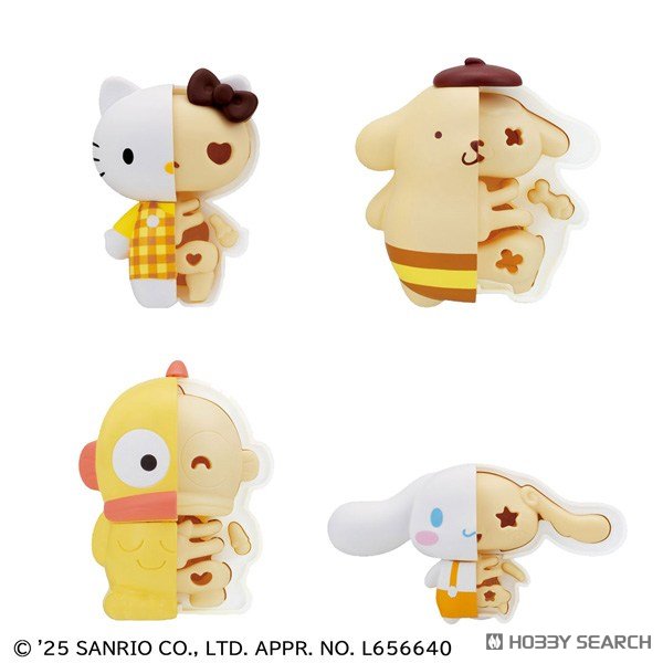 MegaHouse Kaitai Puzzle Fantasy Sanrio Characters Honey Candy Mix (Set of 4) (Puzzle) 图片 2