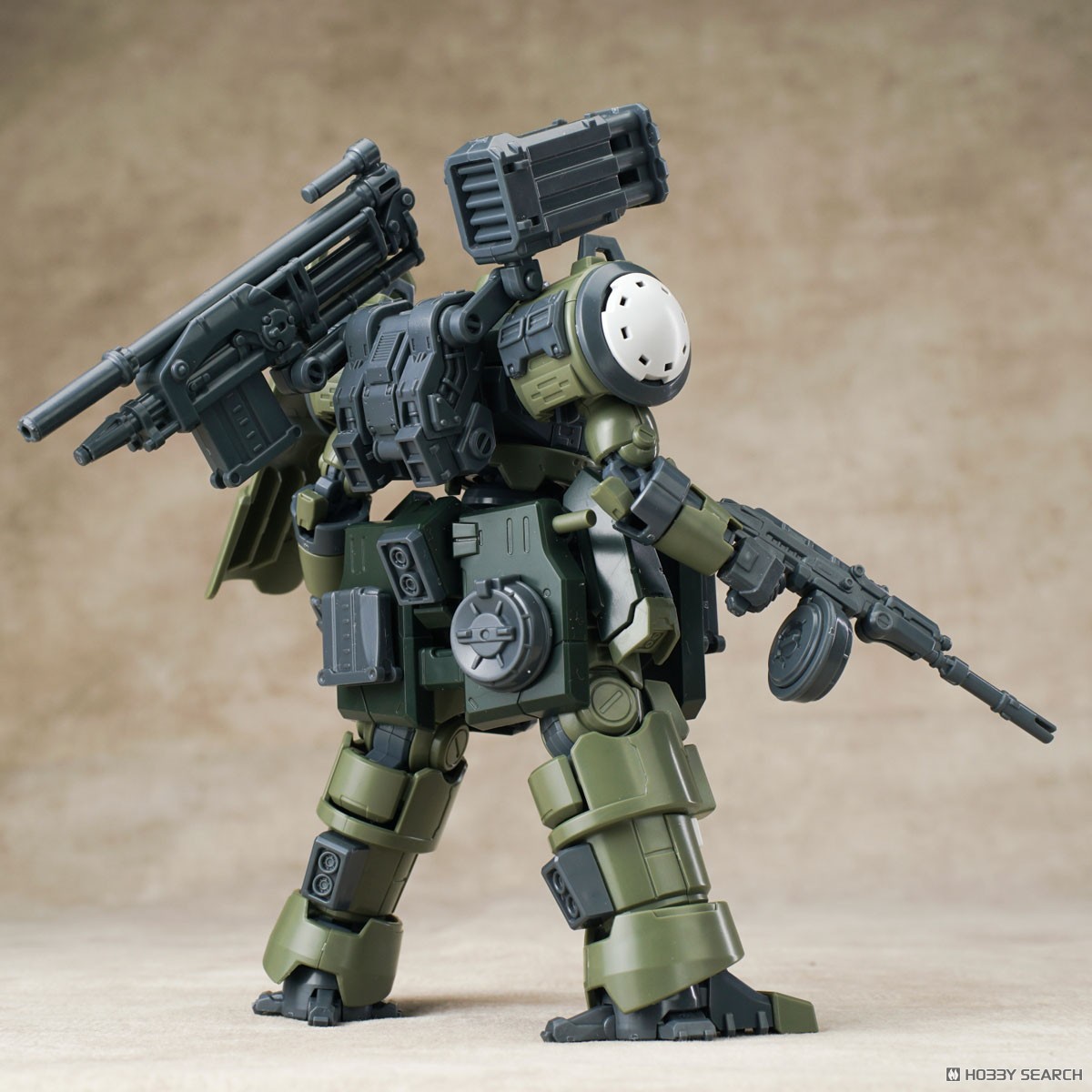 SHEIK MAINLAND Ultra Action Trooper Series Cannon ZAROV (Green) (Plastic model) image 5